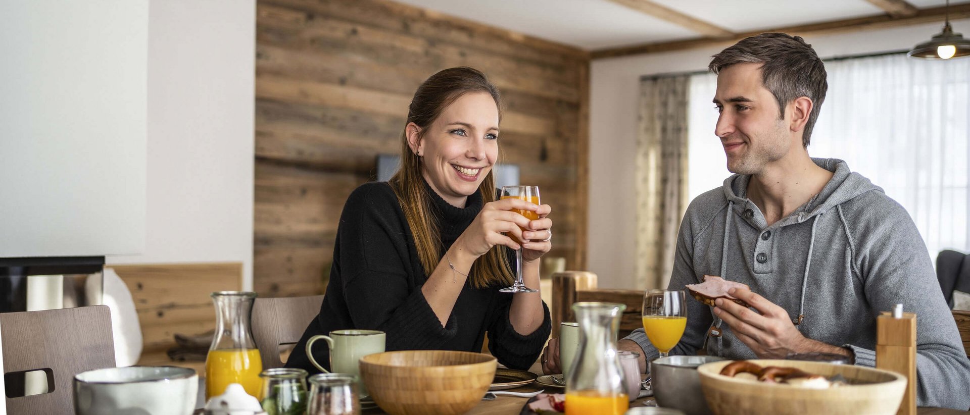 Alpin Chalets Oberjoch | Frühstück im Chalet