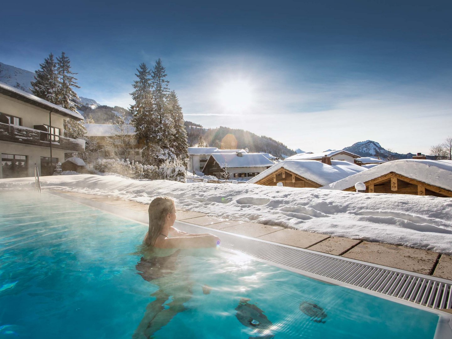 Alpin Lodges Oberjoch – Saunawelt & Pools für pure Entspannung Alpin Lodges Oberjoch – Saunawelt & Pools für pure Entspannung