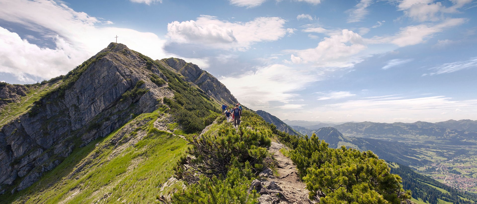 Wandern rund um die Alpin Lodges in Oberjoch