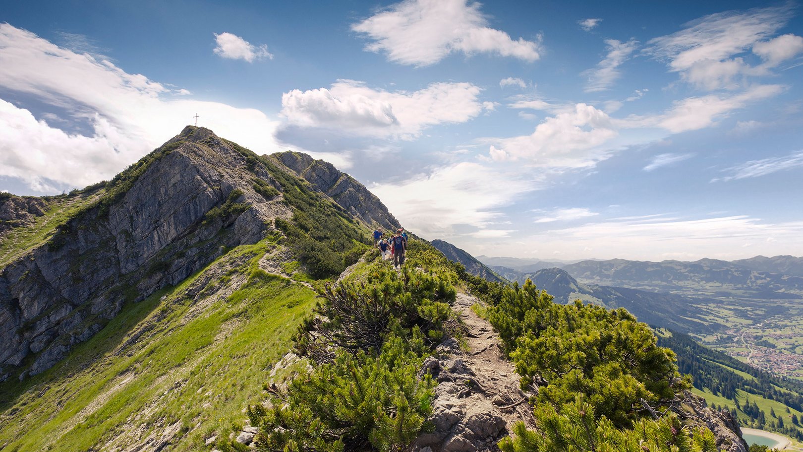 Wandern rund um die Alpin Lodges in Oberjoch Wandern rund um die Alpin Lodges in Oberjoch