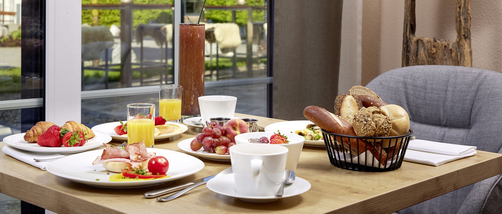 Alpin Lodges Oberjoch | Frühstück im Chalet